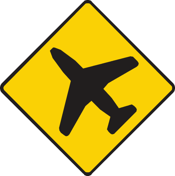 Possibility of low flying aircraft.
