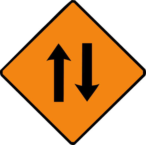 Two-way traffic.