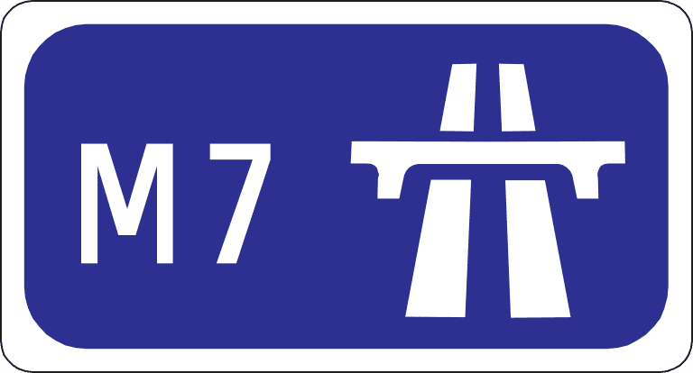 Entry to motorway.